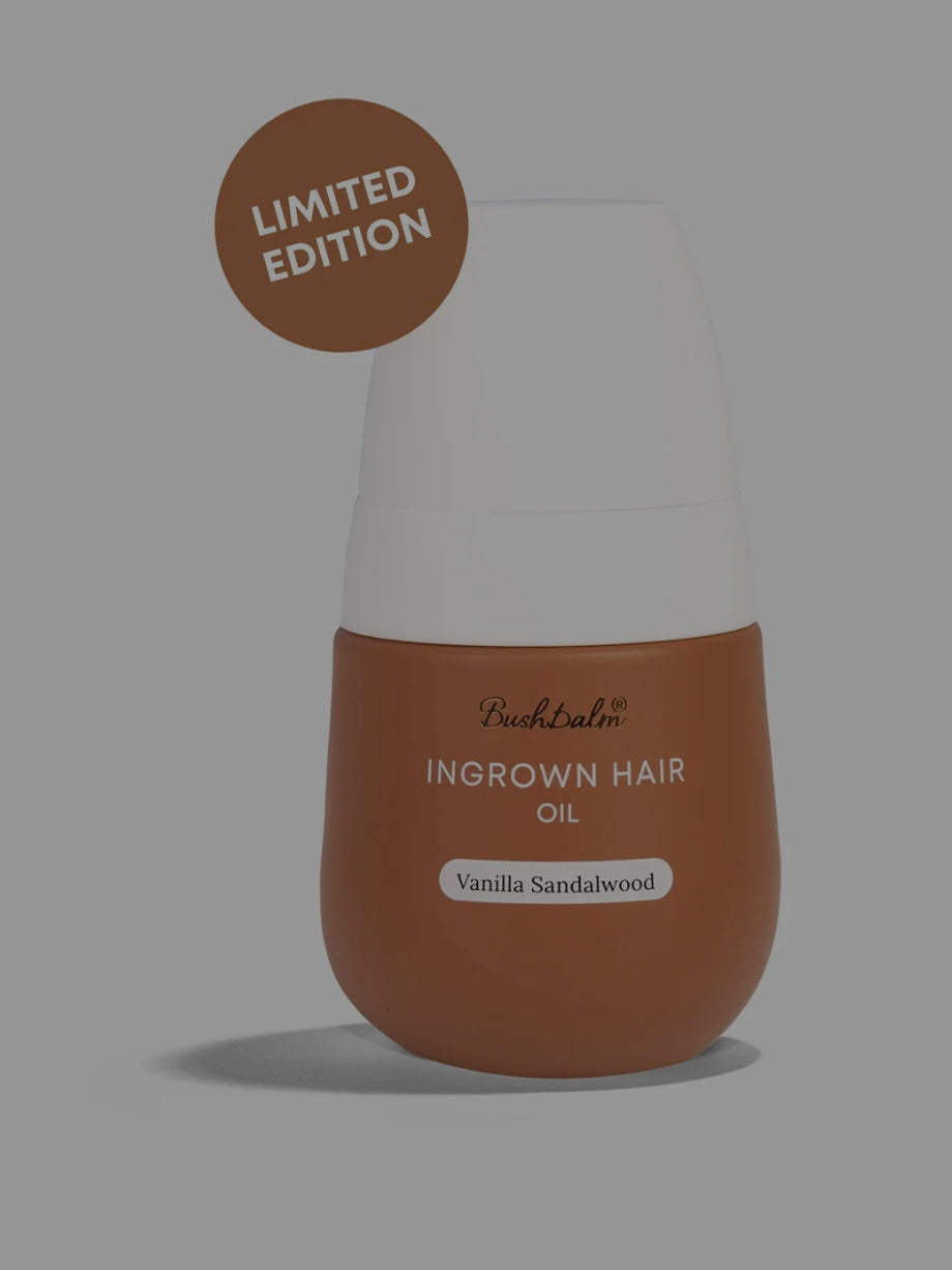 Bush balm ingrown hair oil